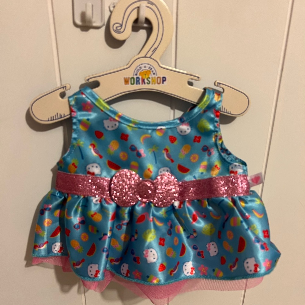 NEW Build a Bear x Hello Kitty Dress